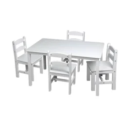 5pc Kids' Rectangle Table And Chair Set - Gift Mark -Baby Trend Store GUEST 01f83242 16b7 45f7 af44 81f1b56bb030