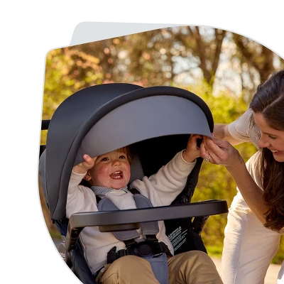 Britax Brook+ Modular Baby Stroller - Graphite Onyx 2 Britax Brook+ Modular Baby Stroller - Graphite Onyx - Image 2