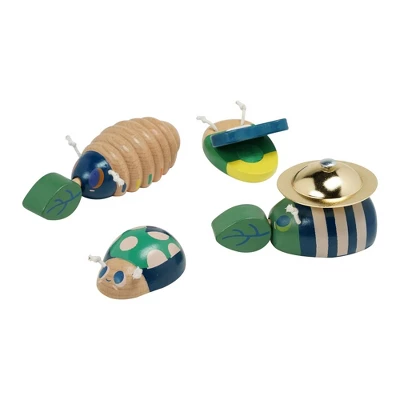 Manhattan Toy Folklore Bug Quartet 4-Piece Musical Wooden Toy Set For Toddlers 1 Manhattan Toy Folklore Bug Quartet 4-Piece Musical Wooden Toy Set For Toddlers