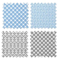 Bacati - Ikat Blue/Gray Swaddling Muslin Blankets Set Of 4 7 Bacati - Ikat Blue/Gray Swaddling Muslin Blankets Set Of 4 -Baby Trend Store GUEST 1355df26 c108 4ded 9765 4a40b1e98e56