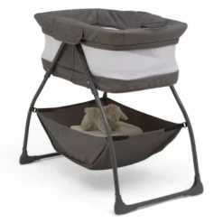 Delta Children TravelMate Compact Fold Bassinet - Gray Tweed -Baby Trend Store GUEST 14de89e2 7ec9 4408 9f15 867243e7778a