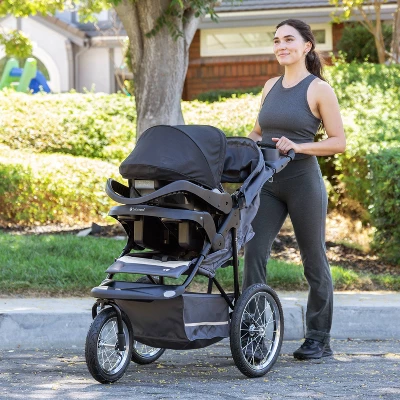 Baby Trend Expedition Jogger Travel System With EZ-Lift Infant Car Seat - Gray 17 Baby Trend Expedition Jogger Travel System With EZ-Lift Infant Car Seat - Gray - Image 17