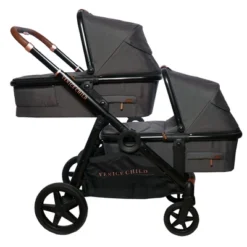 Venice Child Maverick Stand Alone Bassinet For Single To Double Stroller (Not Included) With Side Storage Pocket And Sun Guard Canopy, Eclipse Black -Baby Trend Store GUEST 1aaabfe6 2e08 4aff bdf9 ecb366e30d93