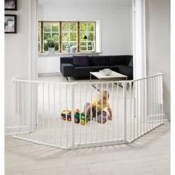 BabyDan Flex Gate - L - White