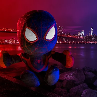 Bleacher Creatures Marvel Miles Morales Ultimate Spider-Man 8" Kuricha Sitting Plush 5 Bleacher Creatures Marvel Miles Morales Ultimate Spider-Man 8" Kuricha Sitting Plush - Image 5