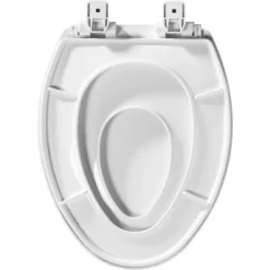 Mayfair By Bemis Little2Big Never Loosens Elongated Plastic Children's Potty Training Toilet Seat With Slow Close Hinge - White -Baby Trend Store GUEST 21b9becd 5c94 48db 9588 e9f849cb483c