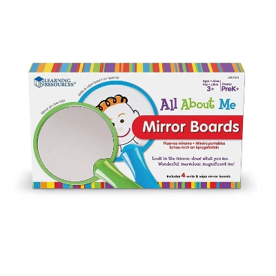 Learning Resources All About Me Mirror Boards, Set Of 4 2 Learning Resources All About Me Mirror Boards, Set Of 4 - Image 2