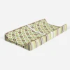 Bacati - Mod Dots/Stripes Green/yellow/choco Dots Changing Pad Cover