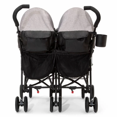 Jeep PowerGlyde Side-by-Side Double Stroller By Delta Children - Gray 10 Jeep PowerGlyde Side-by-Side Double Stroller By Delta Children - Gray - Image 10