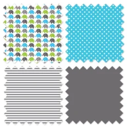 Bacati - Elephants Aqua/Lime/Gray 3 Pc Crib Bedding Set -Baby Trend Store GUEST 2ccc38d1 6592 48ce b8cf 156d4d950fe2 1