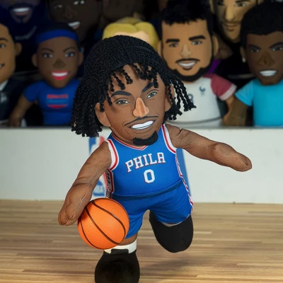 Bleacher Creatures Philadelphia 76ers Tyrese Maxey 10" Plush Figure 5 Bleacher Creatures Philadelphia 76ers Tyrese Maxey 10" Plush Figure - Image 5