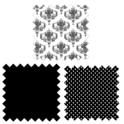 Bacati - Classic Damask White/black Laundry Hamper With Wooden Frame -Baby Trend Store GUEST 320f3a65 ef2c 44e3 aea3 6424604715ae