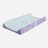 Bacati - Isabella Paisley Lilac Leaves Changing Pad Cover