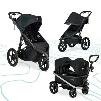 BOB Gear Wayfinder Jogging Stroller With Dual Suspension And Air-Filled Tyres - Nightfall 3 BOB Gear Wayfinder Jogging Stroller With Dual Suspension And Air-Filled Tyres - Nightfall - Image 3