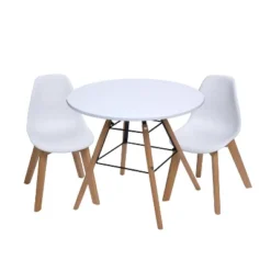 3pc Modern Kids' Round Table And Chair Set - Gift Mark -Baby Trend Store GUEST 36792417 1817 40d5 a64b ea639f59eaa3