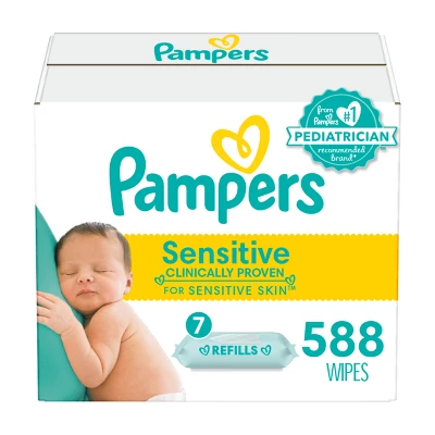 Pampers® Pampers Sensitive Baby Wipes (Select Count) 15 Pampers® Pampers Sensitive Baby Wipes (Select Count) - Image 15