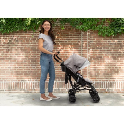 Jeep PowerGlyde Side-by-Side Double Stroller By Delta Children - Gray 2 Jeep PowerGlyde Side-by-Side Double Stroller By Delta Children - Gray - Image 2