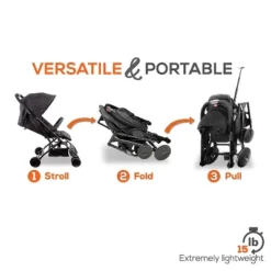 Jovial Portable Folding Lightweight Compact Baby Stroller With Bag For Airplane Travel For Babies, Infants, And Toddlers, Black (2 Pack) -Baby Trend Store GUEST 3b4c9bcc d936 4e82 b2b8 bf135ed0fec1 1