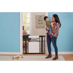 Safety 1st Easy Install Modern Farmhouse Baby Gate - White -Baby Trend Store GUEST 3d181900 0d39 4a6f a11e eee2820144a6