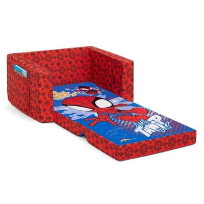 Delta Children Marvel Spidey And His Amazing Friends Kids' 2-in-1 Convertible Cozee Flip-Out Chair 4 Delta Children Marvel Spidey And His Amazing Friends Kids' 2-in-1 Convertible Cozee Flip-Out Chair - Image 4