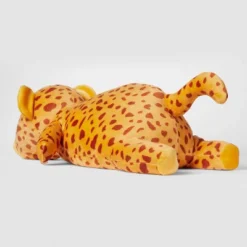 Cheetah Weighted Plush Kids' Throw Pillow Yellow - Pillowfort™