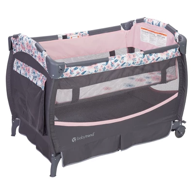 Baby Trend Deluxe II Nursery Center Portable Playard 1 Baby Trend Deluxe II Nursery Center Portable Playard