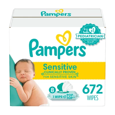 Pampers® Pampers Sensitive Baby Wipes (Select Count) 10 Pampers® Pampers Sensitive Baby Wipes (Select Count) - Image 10