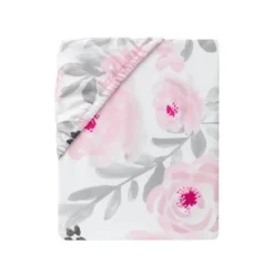 Bedtime Originals Blossom Fitted Mini Crib Sheet - Pink, Gray, White, Floral 6 Bedtime Originals Blossom Fitted Mini Crib Sheet - Pink, Gray, White, Floral -Baby Trend Store GUEST 4c098049 1b5c 4505 9007 00a84093bef5