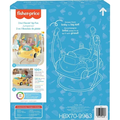 Fisher Price Fisher-Price 2-in-1 Servin Up Fun Jumperoo 5 Fisher Price Fisher-Price 2-in-1 Servin Up Fun Jumperoo - Image 5