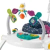 Fisher Price Fisher-Price AstroKitty SpaceSaver Jumperoo Adjustable Folding Baby Bouncer Activity Center W/Removable Seat Pad, Lights, Music, & Developmental Toys