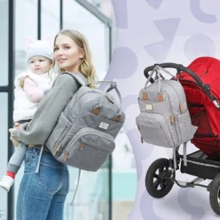 RUVALINO Large Diaper Bag Backpack, Multifunction Travel Maternity Baby Changing Bags -Baby Trend Store GUEST 50dad91f 029e 4aa5 b835 c957ef3060ea