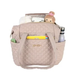 Jessica Simpson Quilted Tote - Taupe 16 Jessica Simpson Quilted Tote - Taupe -Baby Trend Store GUEST 51b383cc 8cd3 412e a3b1 2218440da4f0