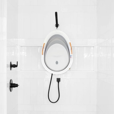 Boon Naked 2-Position Collapsible Baby Bathtub For Infants And Toddlers - Gray 6 Boon Naked 2-Position Collapsible Baby Bathtub For Infants And Toddlers - Gray - Image 6