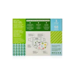 Babyganics Disposable Diapers Box - Size 3 - 68ct