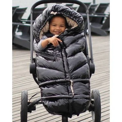 7AM Enfant 212 Evolution Extendable Footmuff Blanket - Black Polar - 6M-4T 7 7AM Enfant 212 Evolution Extendable Footmuff Blanket - Black Polar - 6M-4T - Image 7