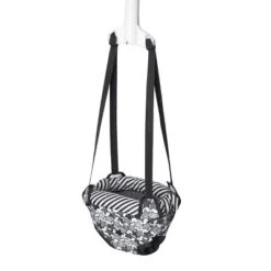 Evenflo Exersaucer Doorway Jumper Star Power - Black