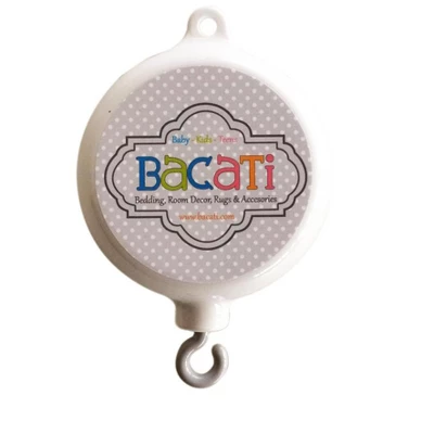 Bacati - Baseball Red/Grey Musical Mobile 4 Bacati - Baseball Red/Grey Musical Mobile - Image 4