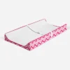 Bacati - MixNMatch Pink White Changing Pad Cover