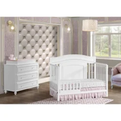 Oxford Baby Briella 4-in-1 Convertible Crib - White -Baby Trend Store GUEST 6389f990 3fab 4814 90d0 90b183069ee2