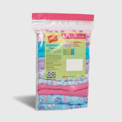 Hanes Toddler Girls' 6pk Training Briefs - Colors May Vary 2 Hanes Toddler Girls' 6pk Training Briefs - Colors May Vary - Image 2