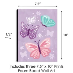 Big Dot Of Happiness Beautiful Butterfly - Floral Nursery Wall Art And Kids Room Decor - 7.5 X 10 Inches - Set Of 3 Prints 7 Big Dot Of Happiness Beautiful Butterfly - Floral Nursery Wall Art And Kids Room Decor - 7.5 X 10 Inches - Set Of 3 Prints -Baby Trend Store GUEST 6b4a348e 97be 4c17 adc6 8b17a0b832cf