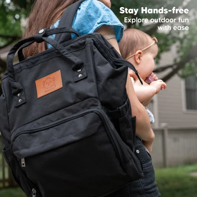 KeaBabies Original Diaper Bag Backpack, Multi Functional Water-resistant Baby Diaper Bags For Girl, Boy 7 KeaBabies Original Diaper Bag Backpack, Multi Functional Water-resistant Baby Diaper Bags For Girl, Boy - Image 7