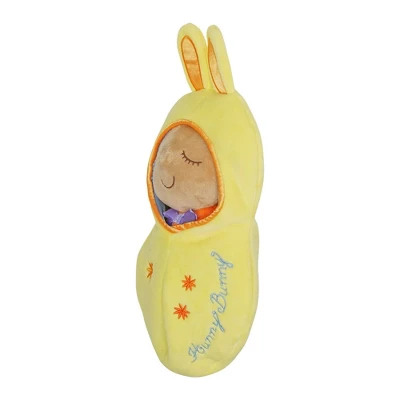 Manhattan Toy Snuggle Pod Hunny Bunny First Baby Doll With Yellow Cozy Sleep Sack 4 Manhattan Toy Snuggle Pod Hunny Bunny First Baby Doll With Yellow Cozy Sleep Sack - Image 4