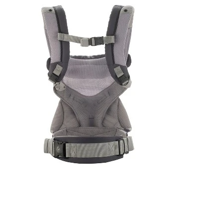 Ergobaby 360 Cool Air Breathable Mesh All Position Baby Carrier With Lumbar Support - Carbon Gray 12-45lb 5 Ergobaby 360 Cool Air Breathable Mesh All Position Baby Carrier With Lumbar Support - Carbon Gray 12-45lb - Image 5