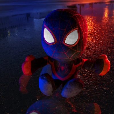 Bleacher Creatures Marvel Miles Morales Ultimate Spider-Man 8" Kuricha Sitting Plush 3 Bleacher Creatures Marvel Miles Morales Ultimate Spider-Man 8" Kuricha Sitting Plush - Image 3