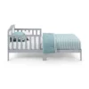 Olive & Opie Birdie Toddler Bed - Light Gray/White