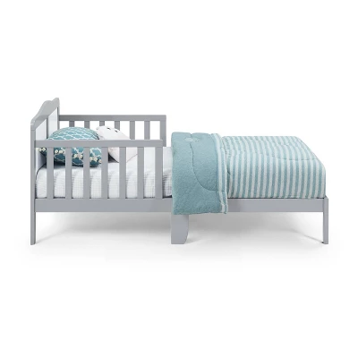 Olive & Opie Birdie Toddler Bed - Light Gray/White 1 Olive & Opie Birdie Toddler Bed - Light Gray/White