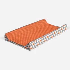 Bacati - Playful Fox Quilted Changing Pad Cover -Baby Trend Store GUEST 71a42895 314a 4afd 9616 af7a962f0698