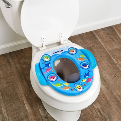 Pinkfong Baby Shark Fun At Sea Soft Potty Seat With Potty Hook 8 Pinkfong Baby Shark Fun At Sea Soft Potty Seat With Potty Hook - Image 8