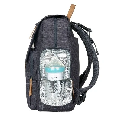 Eddie Bauer Cascade Plaid Diaper Bag - Gray 4 Eddie Bauer Cascade Plaid Diaper Bag - Gray - Image 4